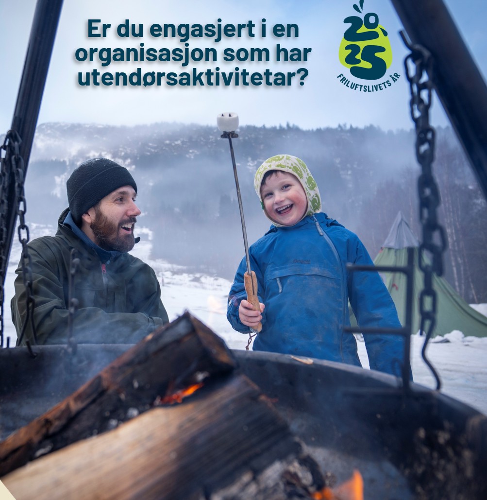 Bålkos Er du engasjert i en organisasjon som har utendørsaktivitetar