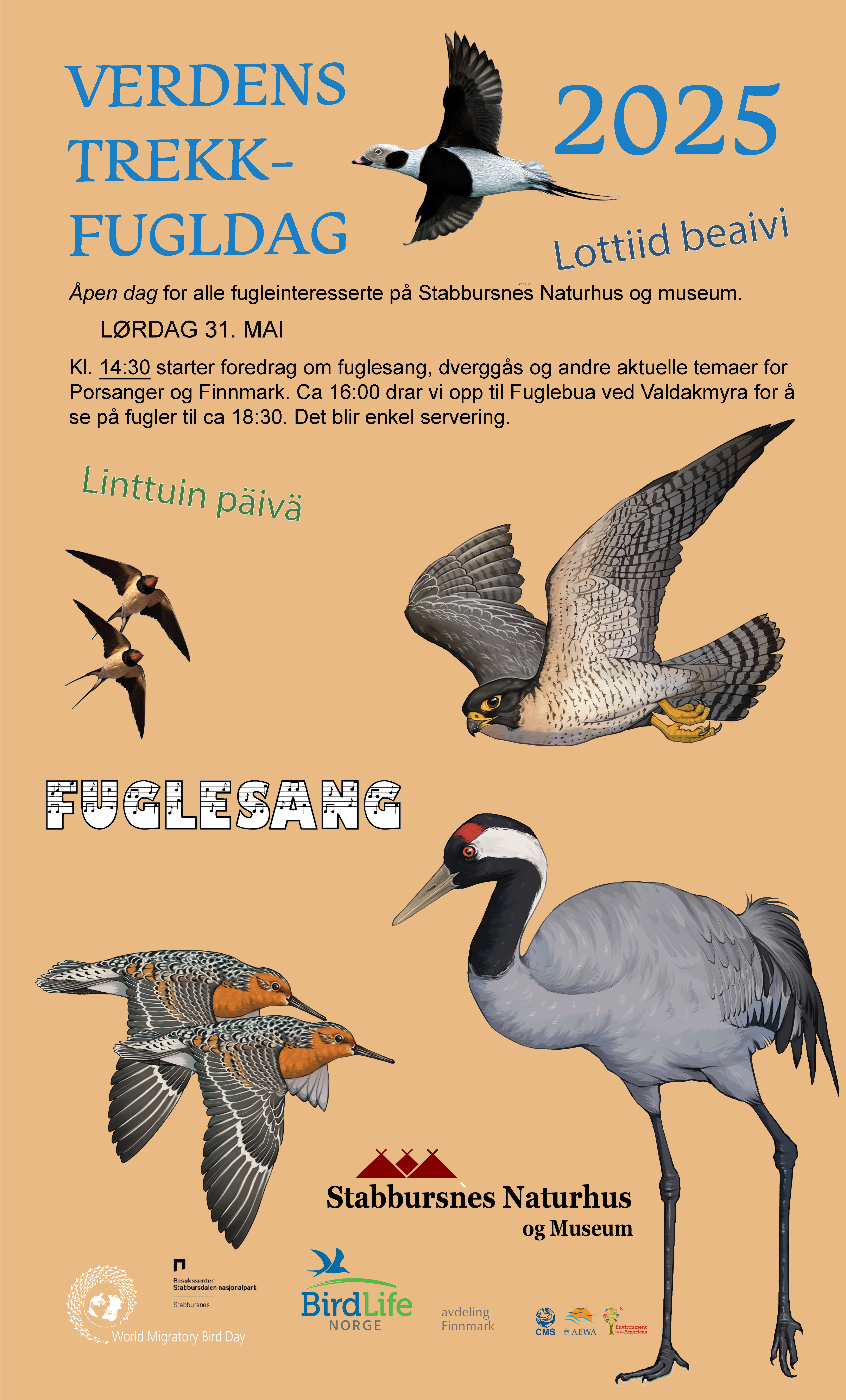 Fuglenes dag 2025 PLAKAT