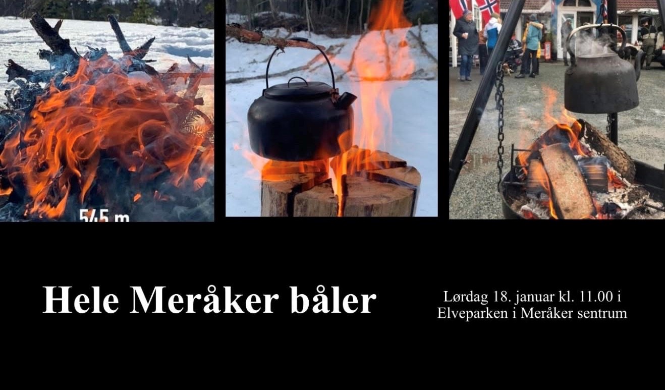 Hele Norge båler Hele Meråker båler