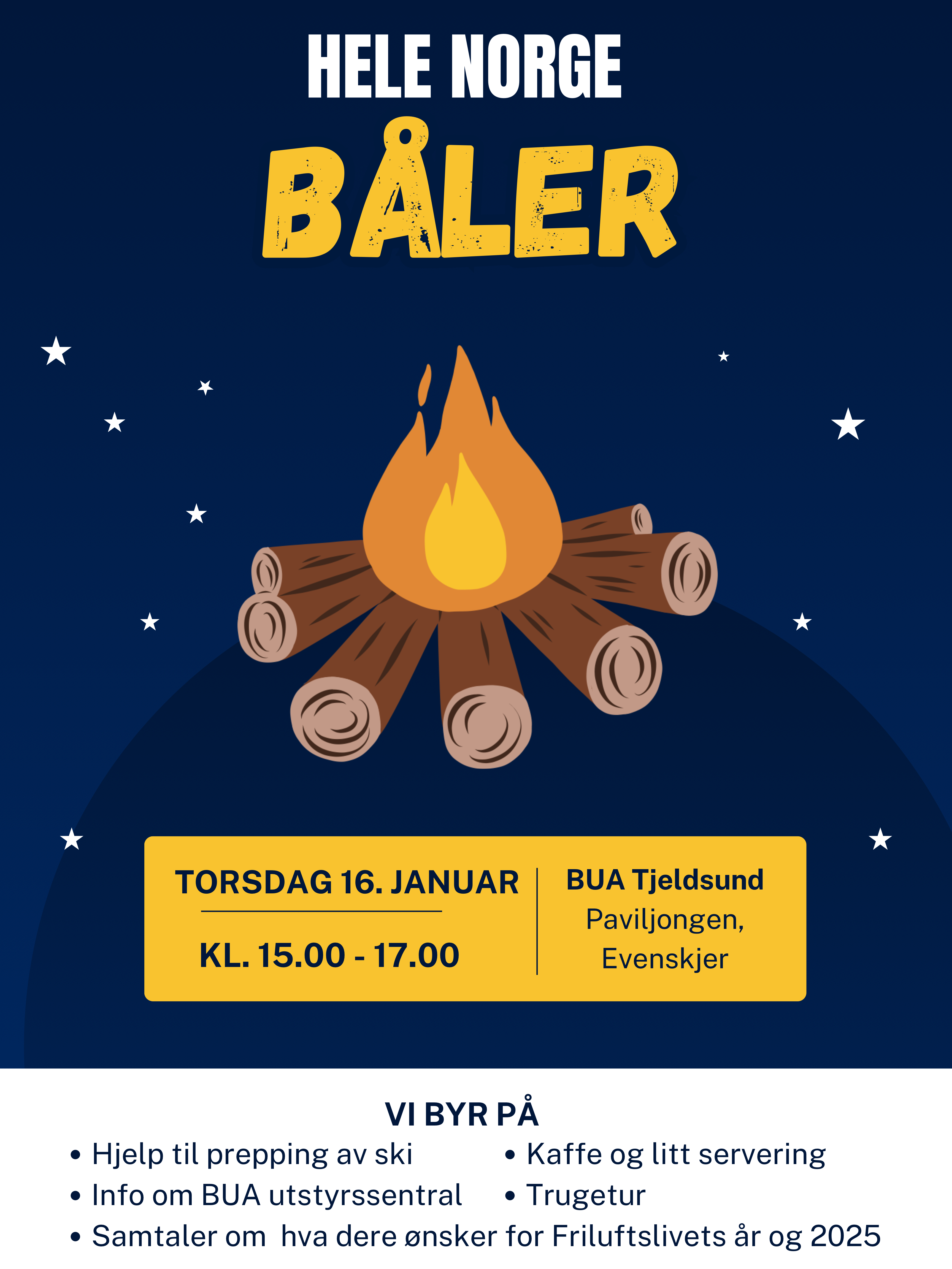 Hele Norge båler