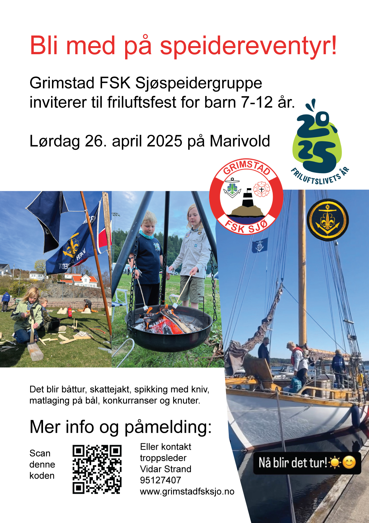 Invitasjon Friluftsfesten 2025 stor