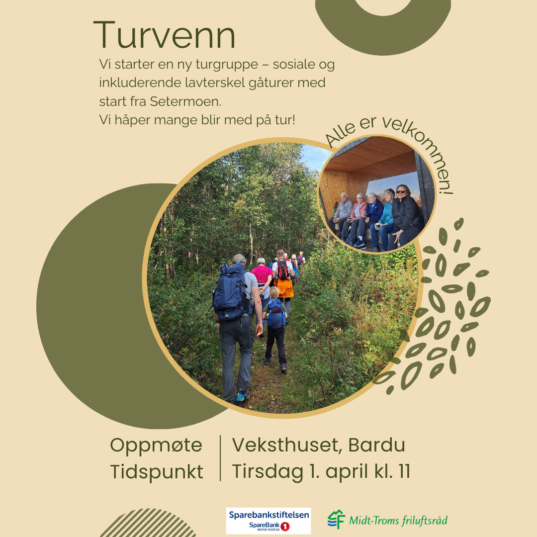 Kopi af Turvenn Invitasjon til fellestur Facebook opslag kvadratisk