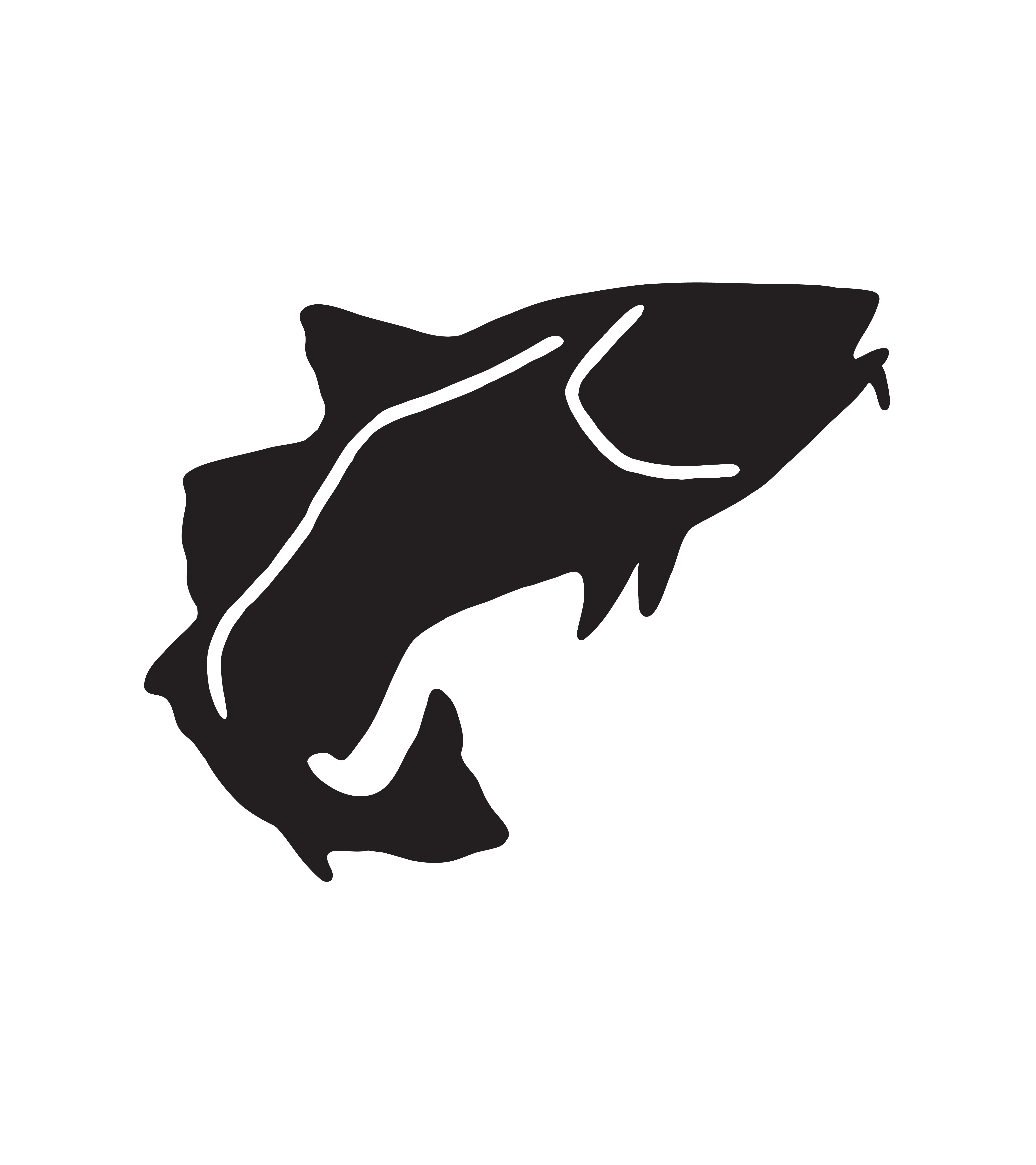 Kvits y illustrasjoner torsk