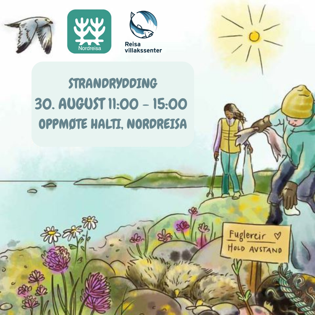 STRANDRYDDING 30 AUGUST 1100 1500 OPPMØTE HALTI 1