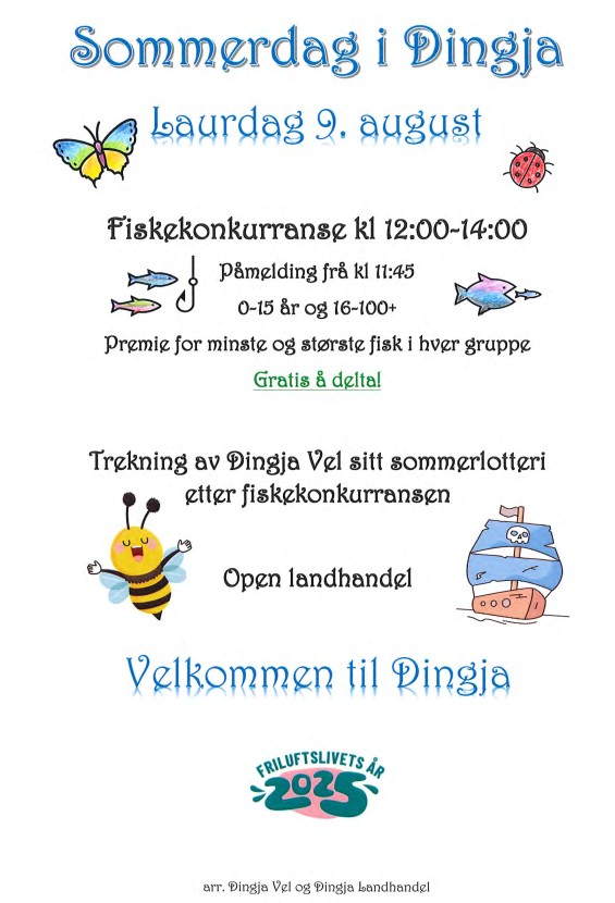 Sommerdag dingja