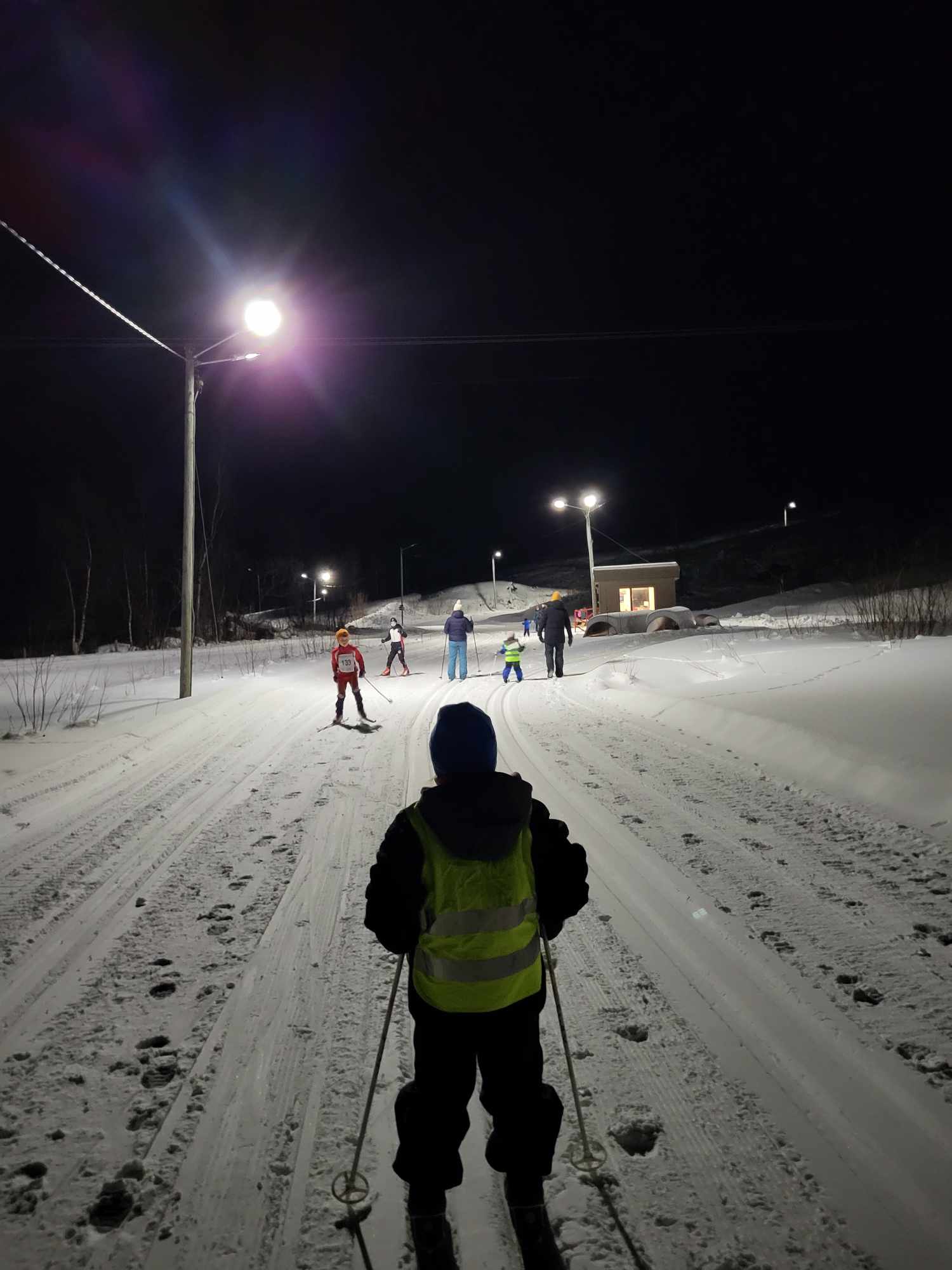 Stadion og barnerygg