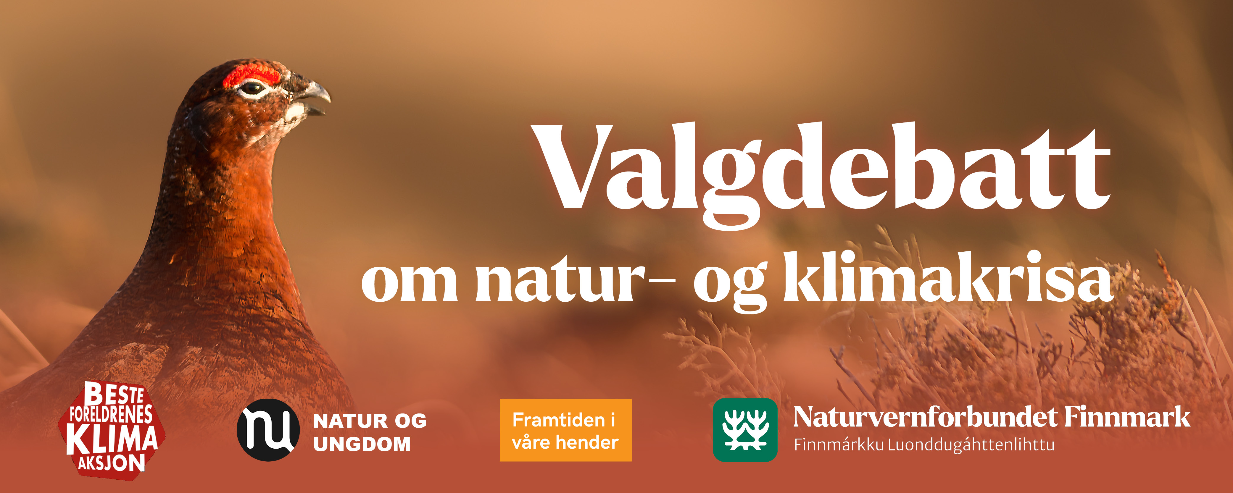 Valgdebatt om natur og klimakrisa