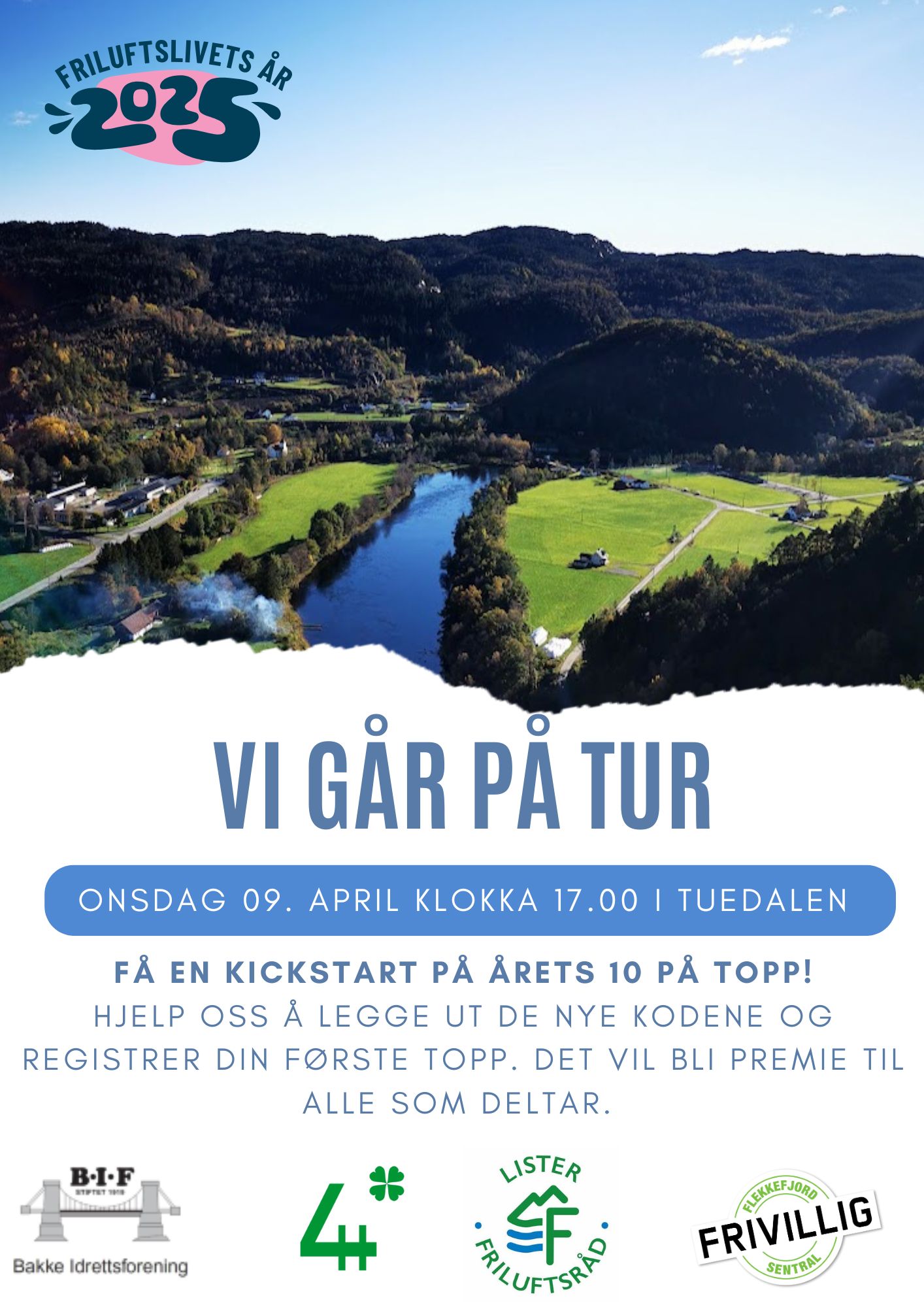 Vi går på tur Friluftslivets år