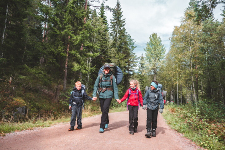 Øyungen med Barnas Turlag Foto: Gard Eirik Arneberg