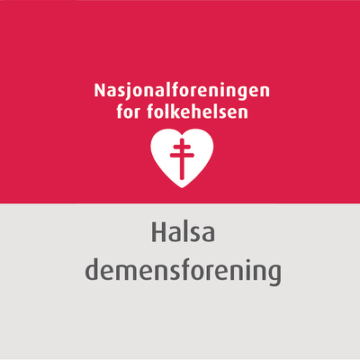 Logo halsa demensforening