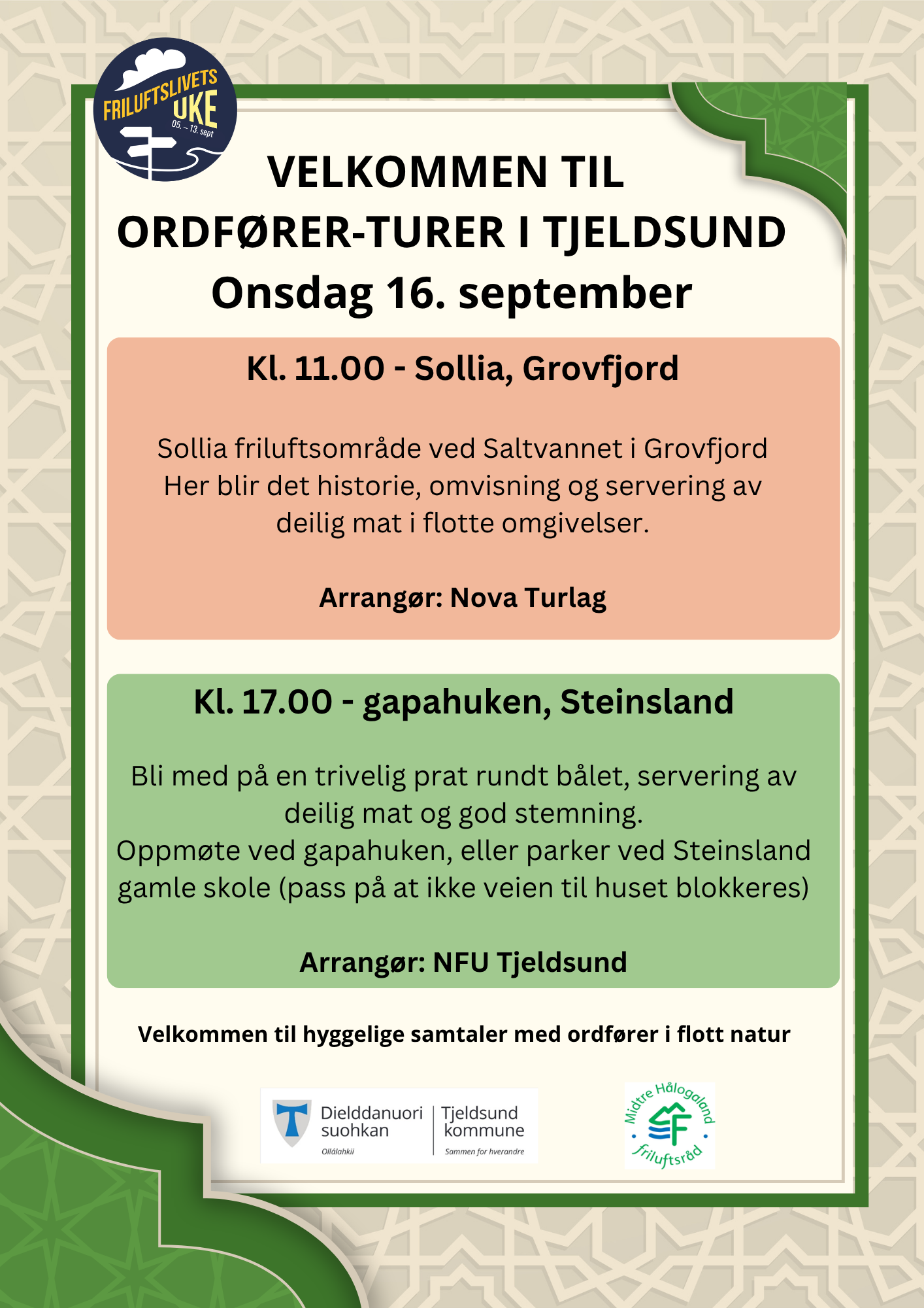 Ordførers turer sept 2026