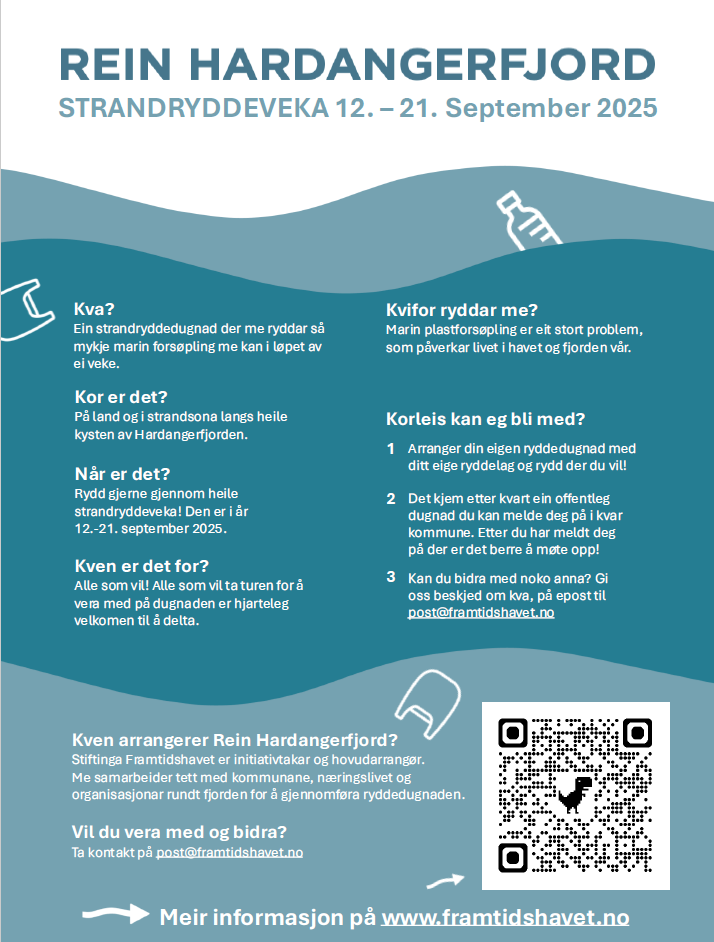 Rein hardangerfjord 25 austevoll plakat