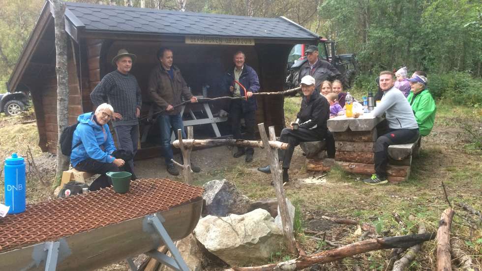 Spansgard veldforening gapahuk