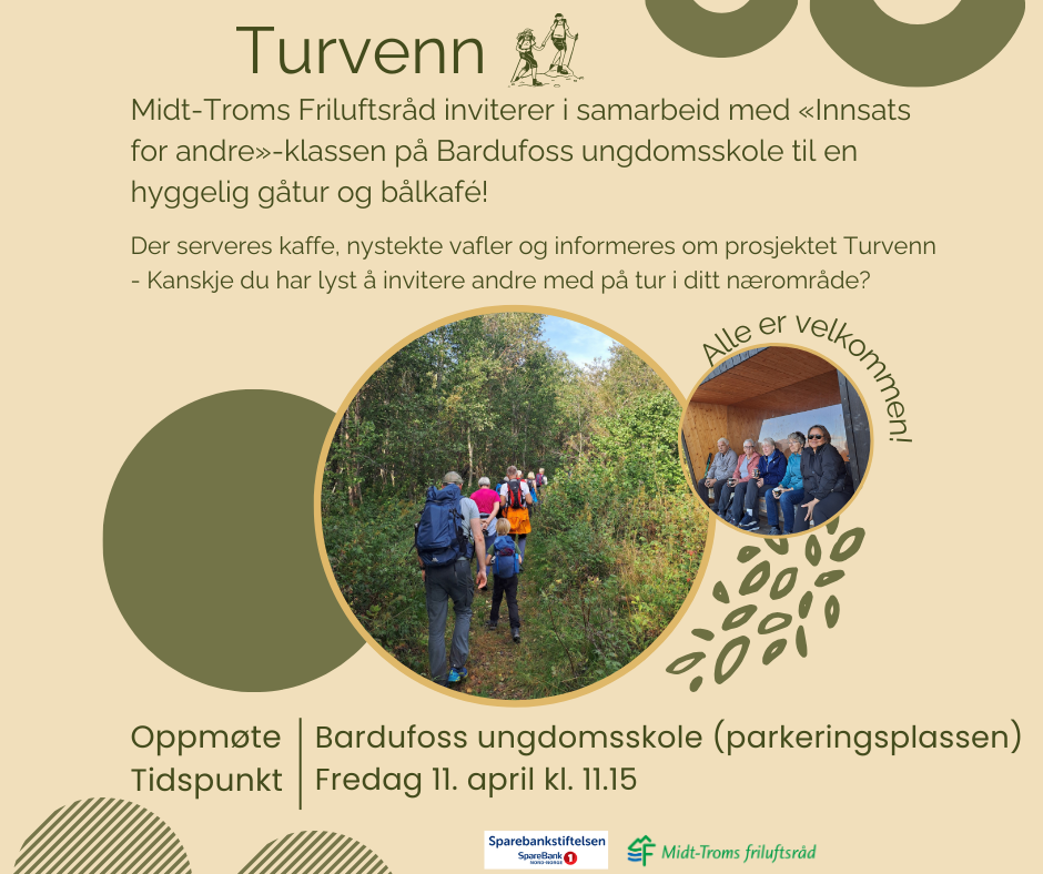 Til Facebook Invitasjon til Info om turvenn Målselv Facebook opslag